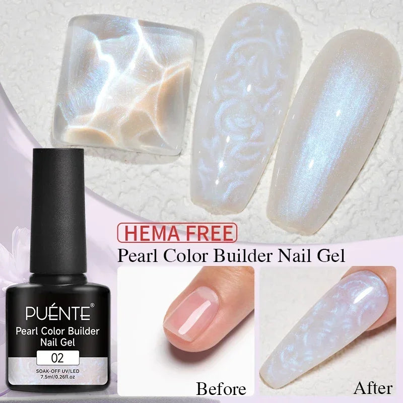 PUENTE Glitter Poly Nail Gel