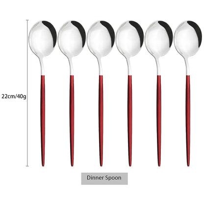 Metal Western Solid Cutlery Set Edition