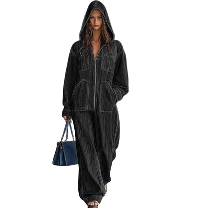 Casual Solid Jumpsuit