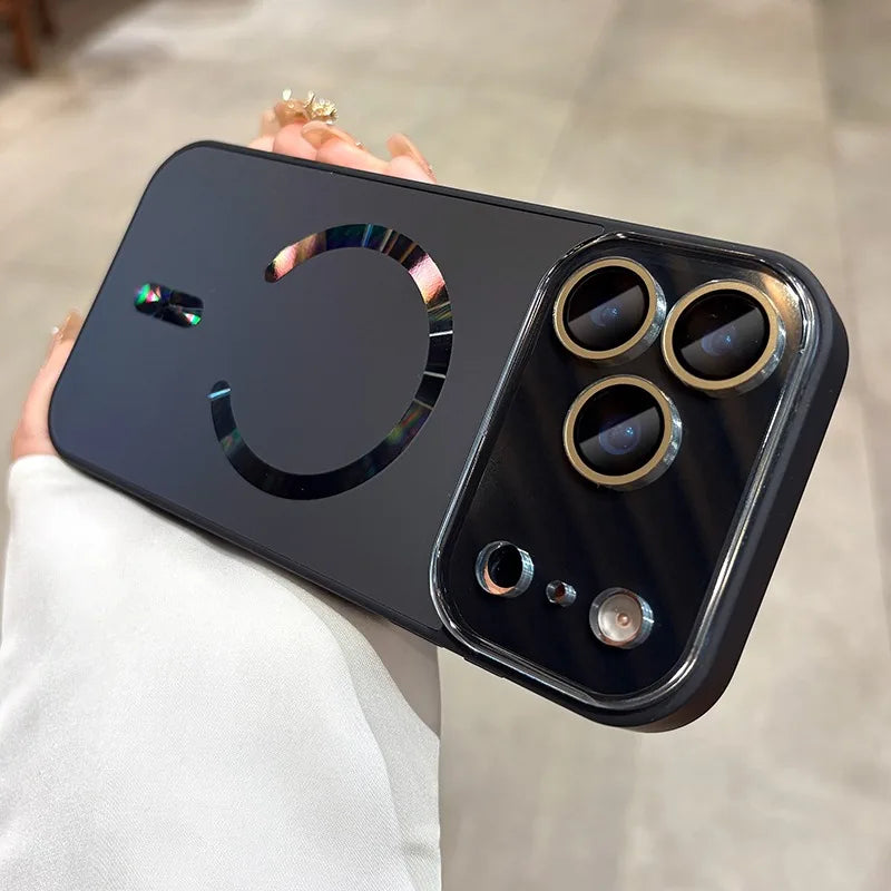 Fashion Magnetic Case for iPhone 17 Pro Max | 17 Pro | 16 Pro Max | 16 Pro | 15 Pro Max | 15 Pro