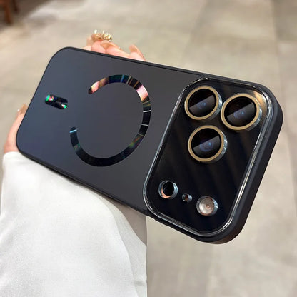 Fashion Magnetic Case for iPhone 17 Pro Max | 17 Pro | 16 Pro Max | 16 Pro | 15 Pro Max | 15 Pro