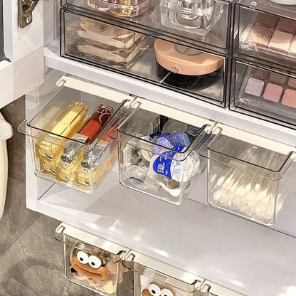 Under Mirror Transparent Drawer