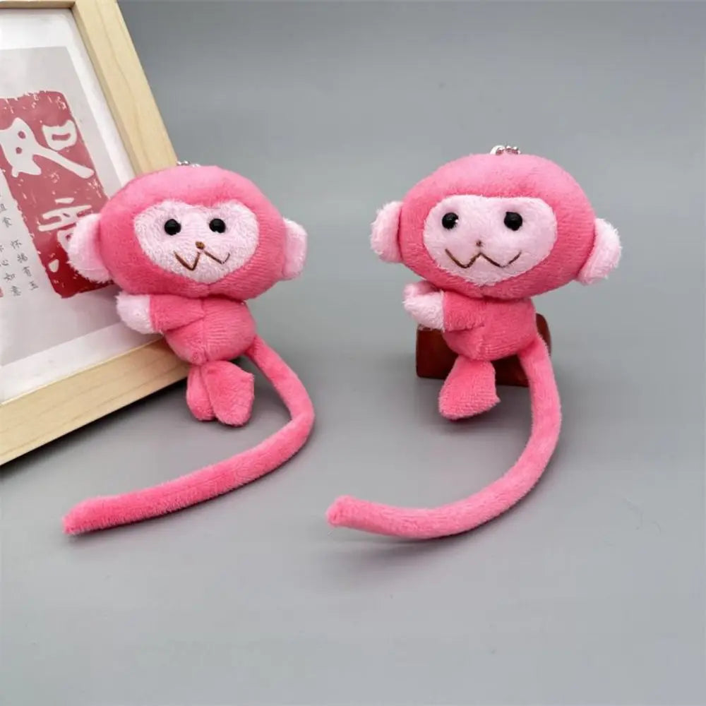 Long-tailed Monkey Key Chain Cartoon