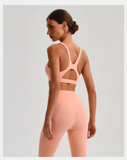 Back Hollow Out Fitness Bra