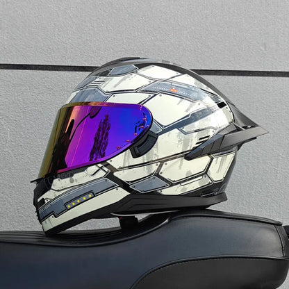 LVS Dual-Lens Full-Face Helmet