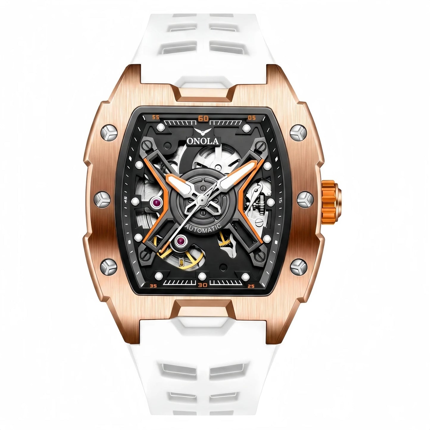 Onola Hollow Silicone Watch