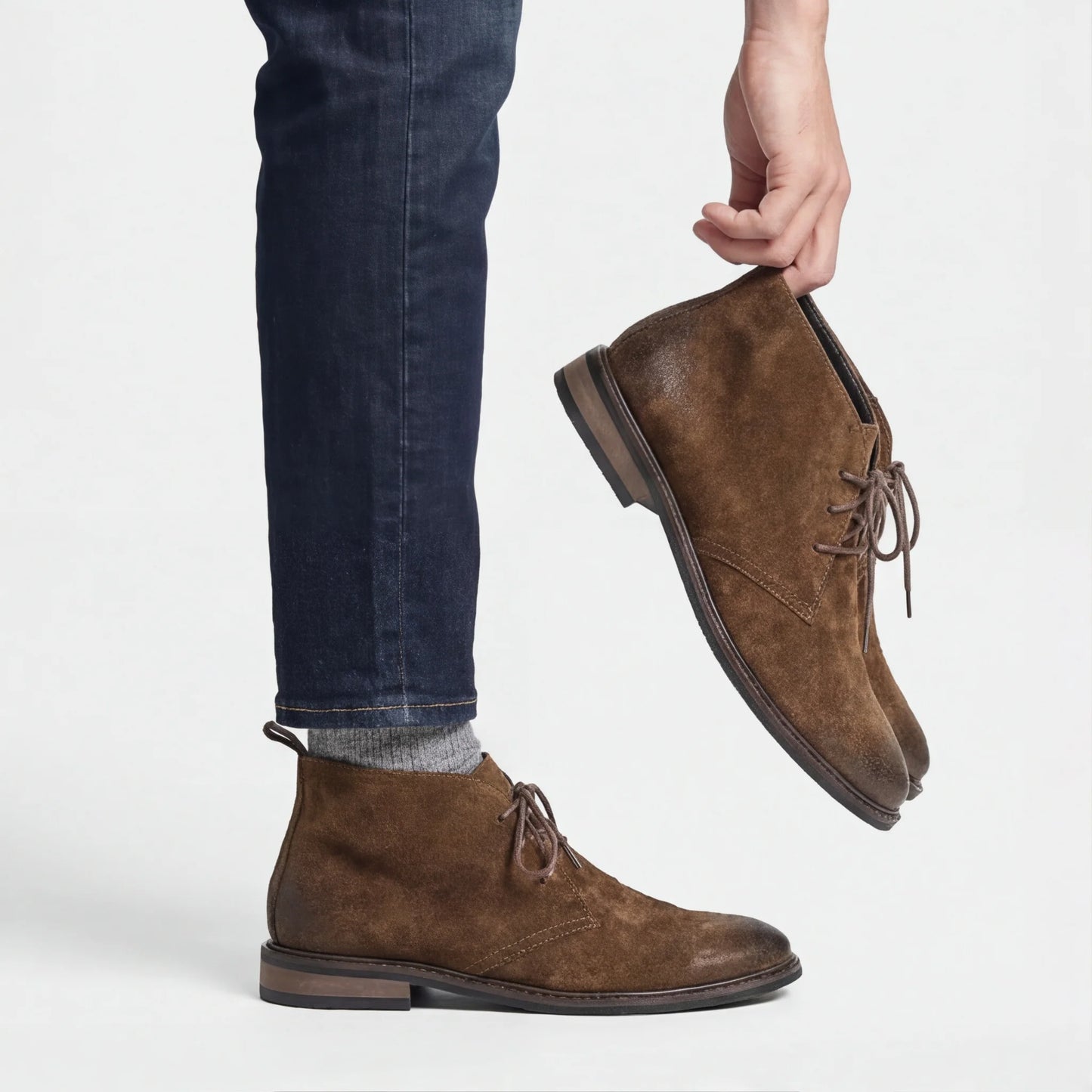 Suede Chukka Desert Boots
