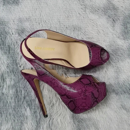Gladiator Platform Heels