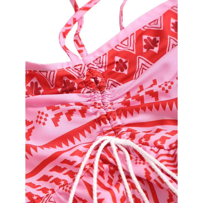 Geometric Beach Dress