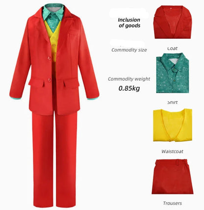 Joker Clown Costume Set