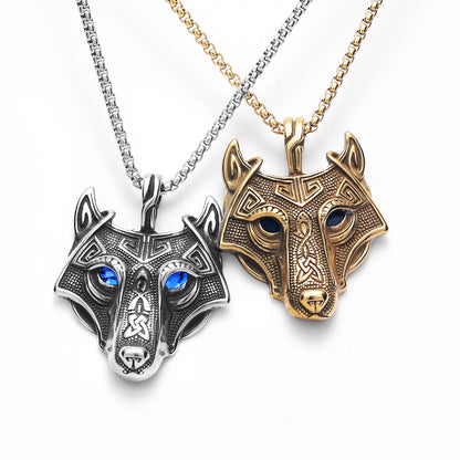 Metal Punk Animal Necklaces Pendant