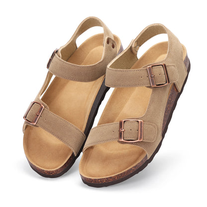 Smile Leather & Suede Clogs