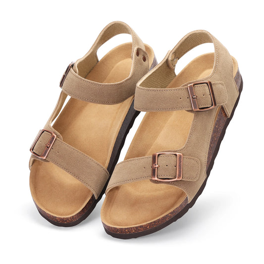 Smile Leather & Suede Clogs