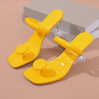 Narrow Band Party Sandals