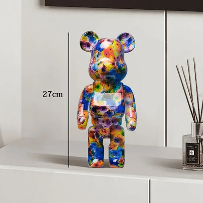 Graffiti Bear Statue