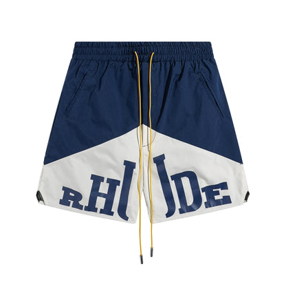 Letter Print Hip-Hop Beach Shorts