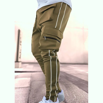 Workwear Elastic Multi Bag Reflective Trouser