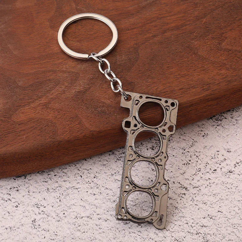 Creative Gear Head Keychain Speed
