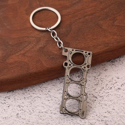 Creative Gear Head Keychain Speed