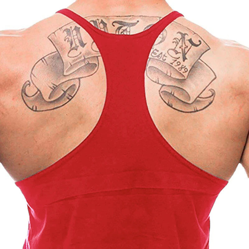 Y-Back Gym Tank Top Cotton
