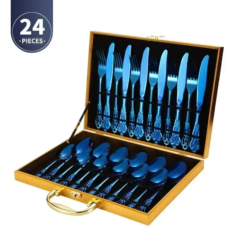 Luxury Gold Cutlery Set