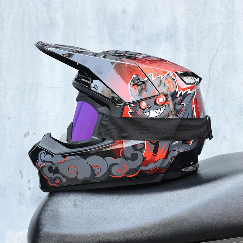 ORZ Off-Road Half-Face Racing Helmet