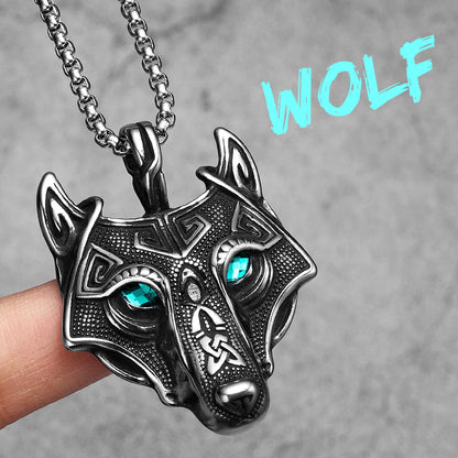 Metal Punk Animal Necklaces Pendant