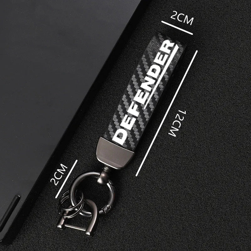Genuine Leather Keychain Car Key