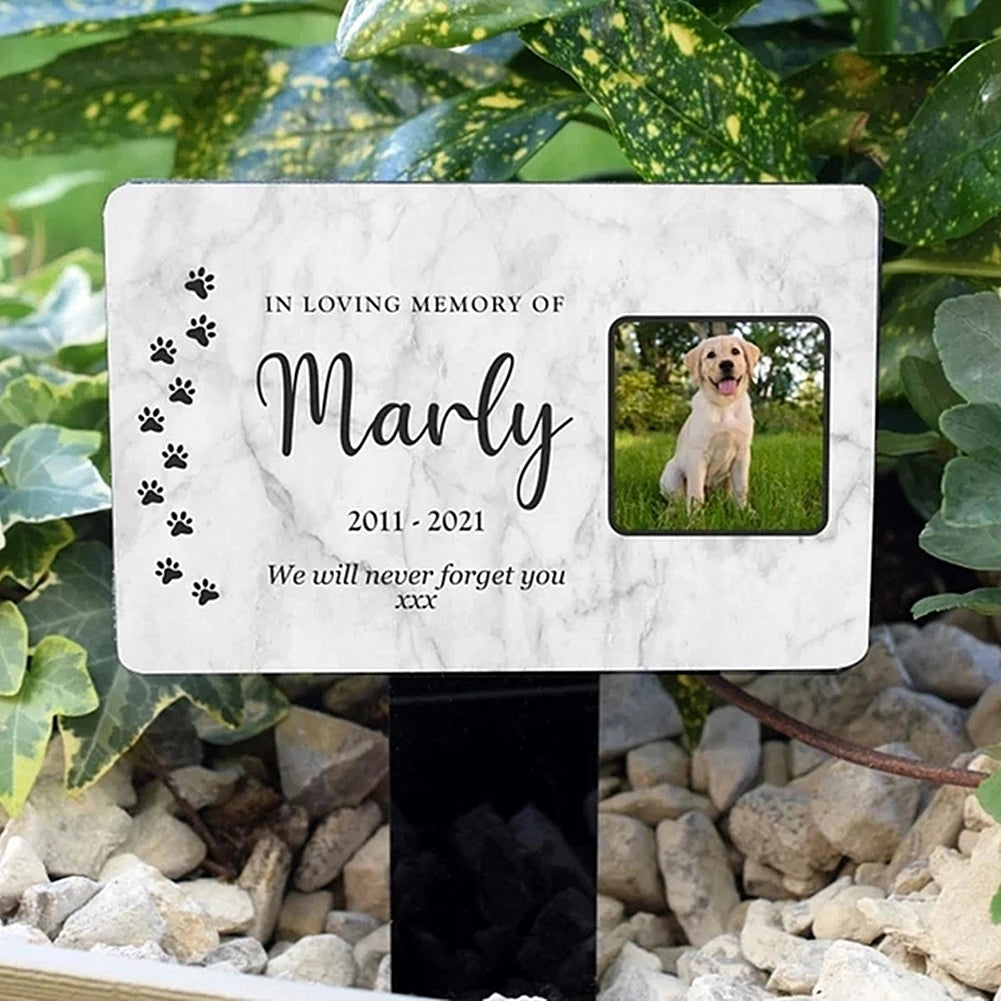 Personalized Pet Memorial Stake