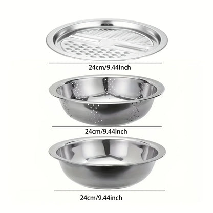 Stainless Steel Grater Set Multi