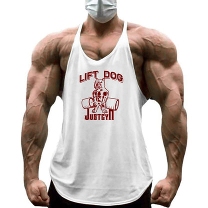 Cotton Stringer Tank Tops Low