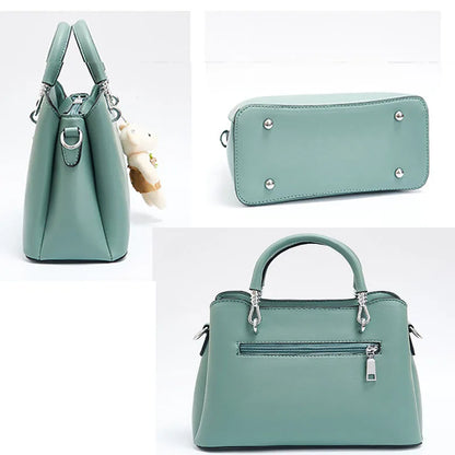 Square PU Shoulder Bag