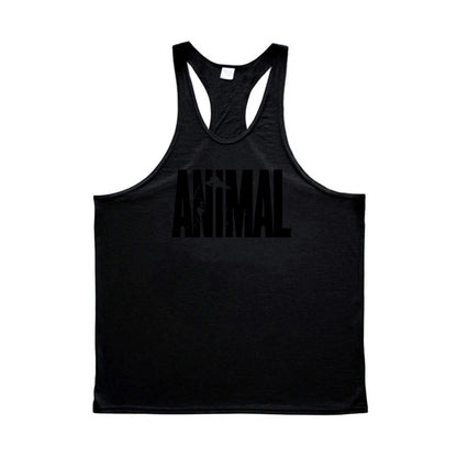 ANIMAL Letter Printed Gym Clothing