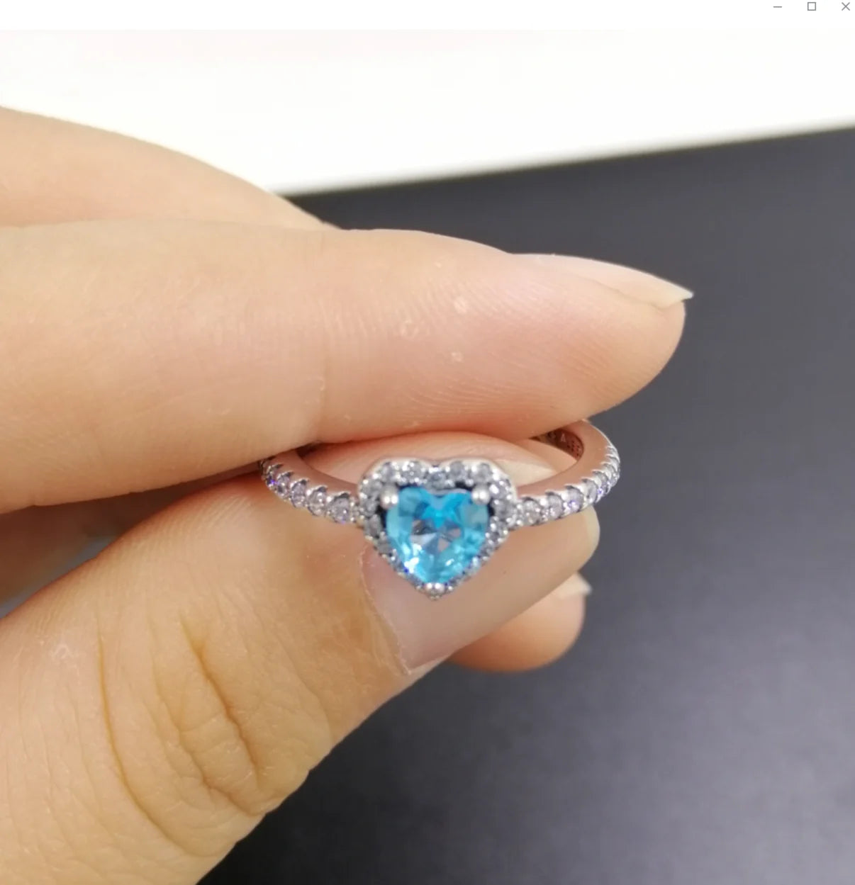 Eternal Rose Heart Ring