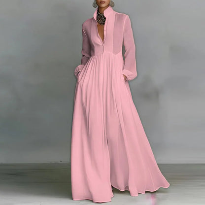 Sheer Lantern Sleeve Dress