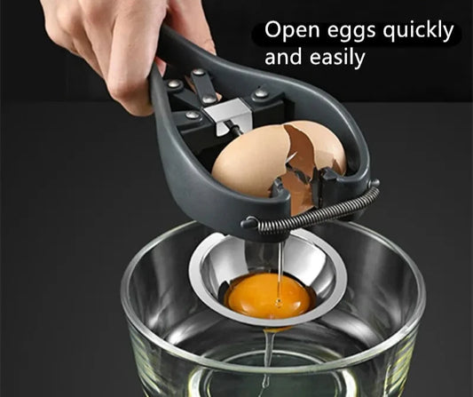 Stainless Steel Egg Cracker