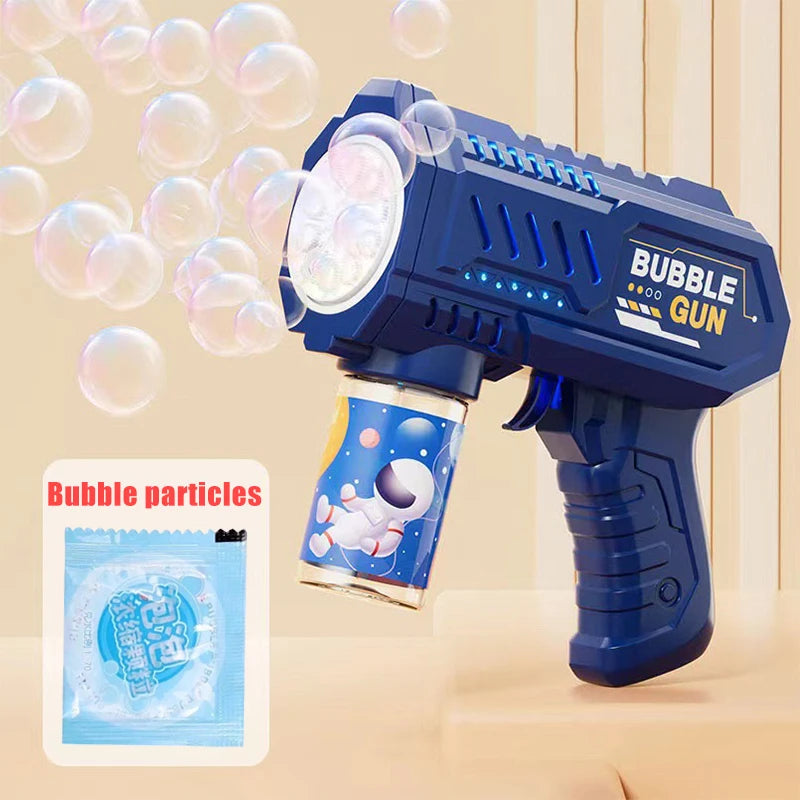 Automatic bubble gun
