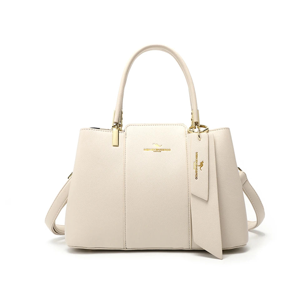 Microfiber Leather Crossbody Tote