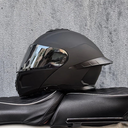ORZ-B08A Glossy Mecha Racing Helmet