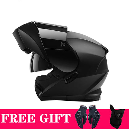BLD-162 Double-Visor Flip-Up Helmet