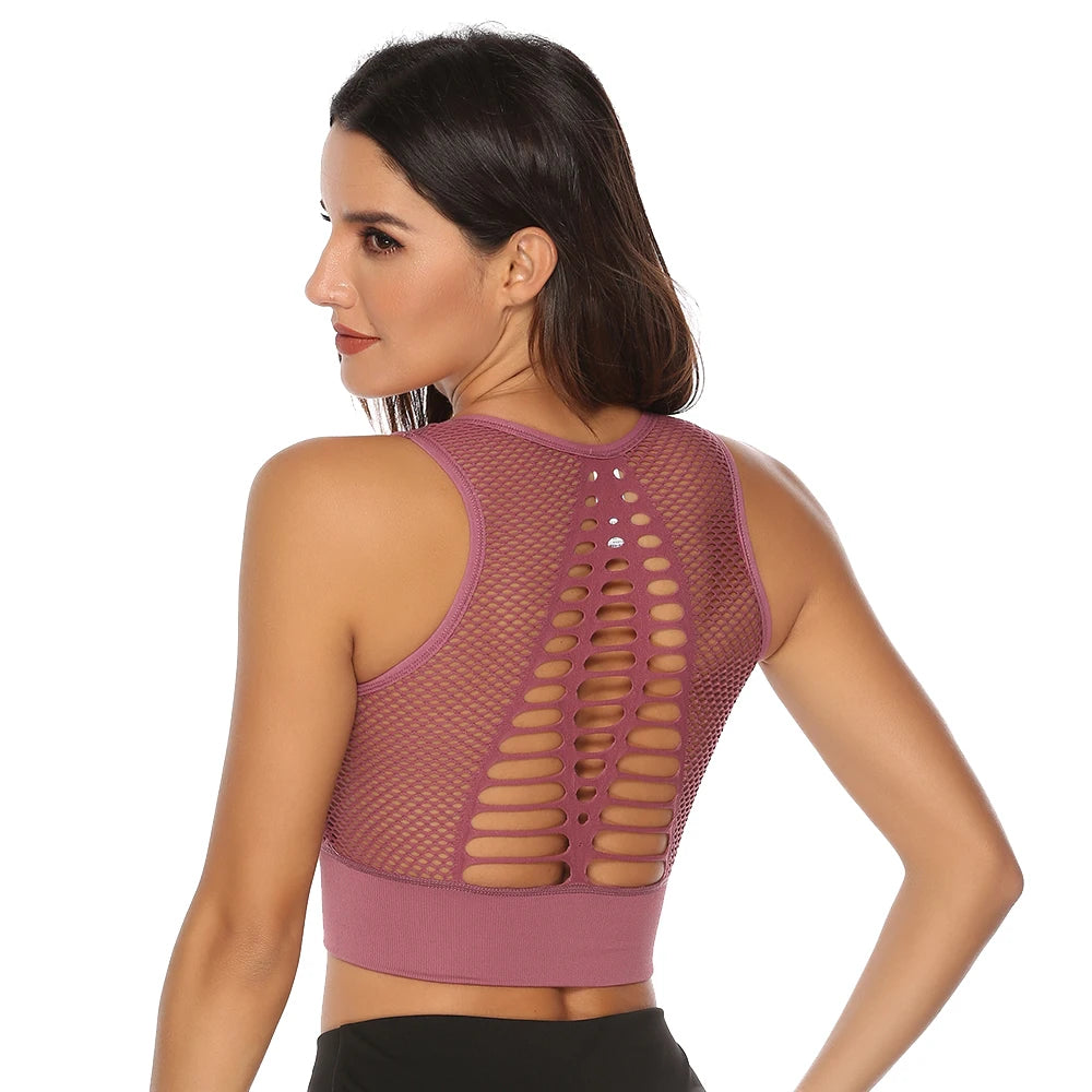 Fitness T-shirts Workout Sports Bra