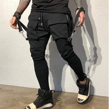 Cargo Ankle Pencil Zipper Pockets Trouser
