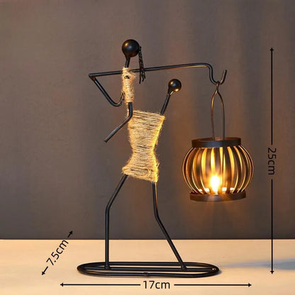 Abstract Candle Holder