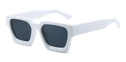 Steampunk square sunglasses