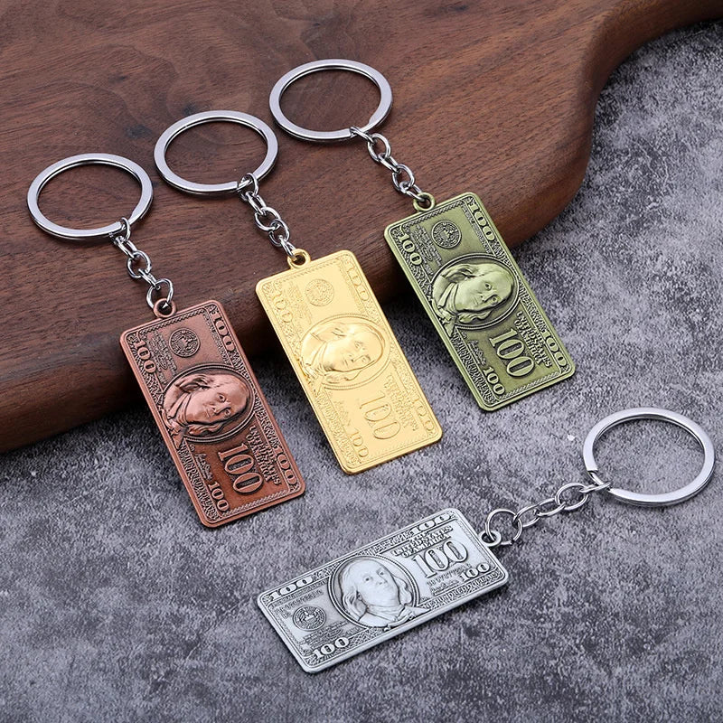 Cute Vintage Dollar Model Keychain
