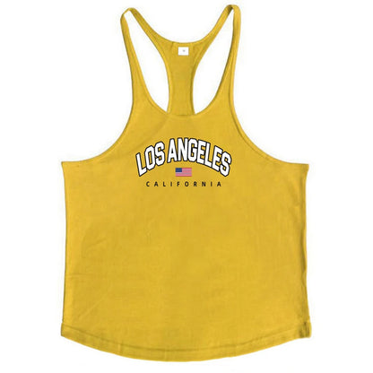 Y-Back Gym Tank Top Cotton