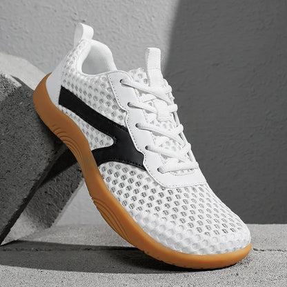 Wide-Toe Barefoot Mesh Sneakers