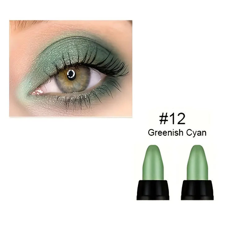 16 Colors Pearlescent Glitter Eyeliner