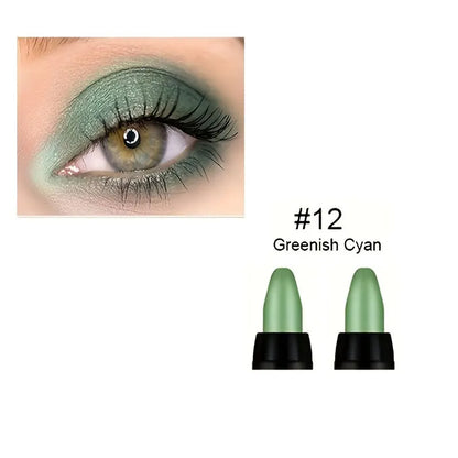 16 Colors Pearlescent Glitter Eyeliner