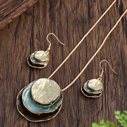 Vintage Irregular Jewelry Set